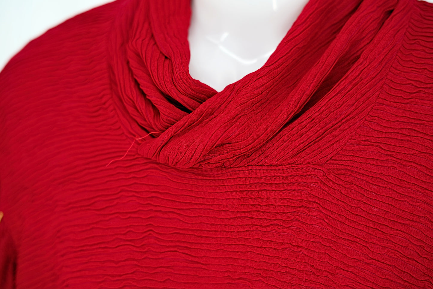 Ample Sleeved Red Shirt From Prince's Personal Closet