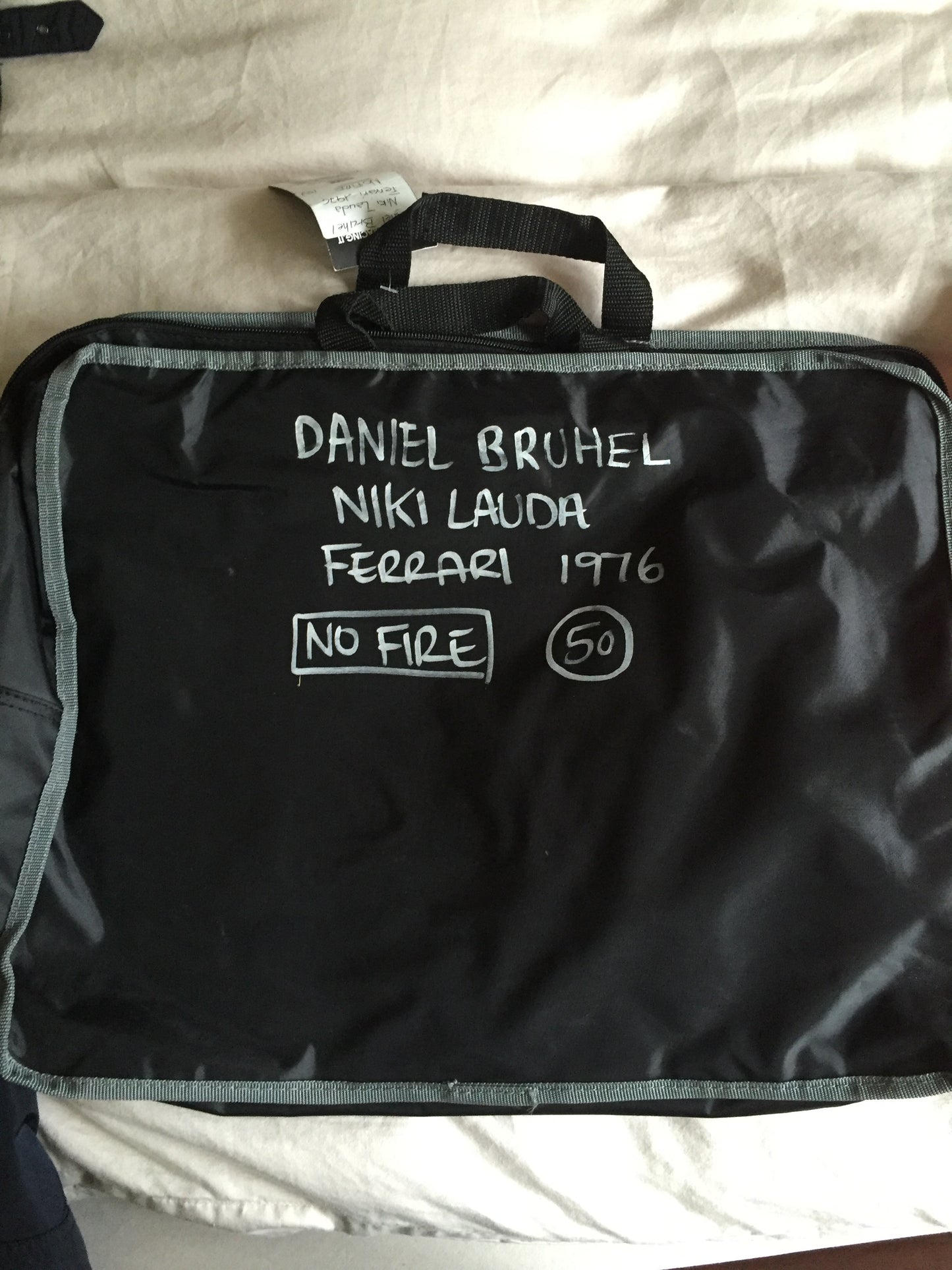 Niki Lauda Suit As Worn In Movie "RUSH" by Daniel Bruhel