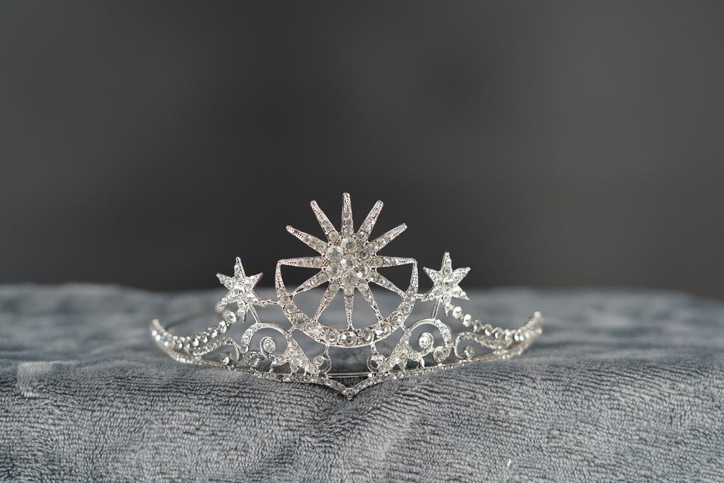Ariana Grande as Glinda in Wicked's Tiara