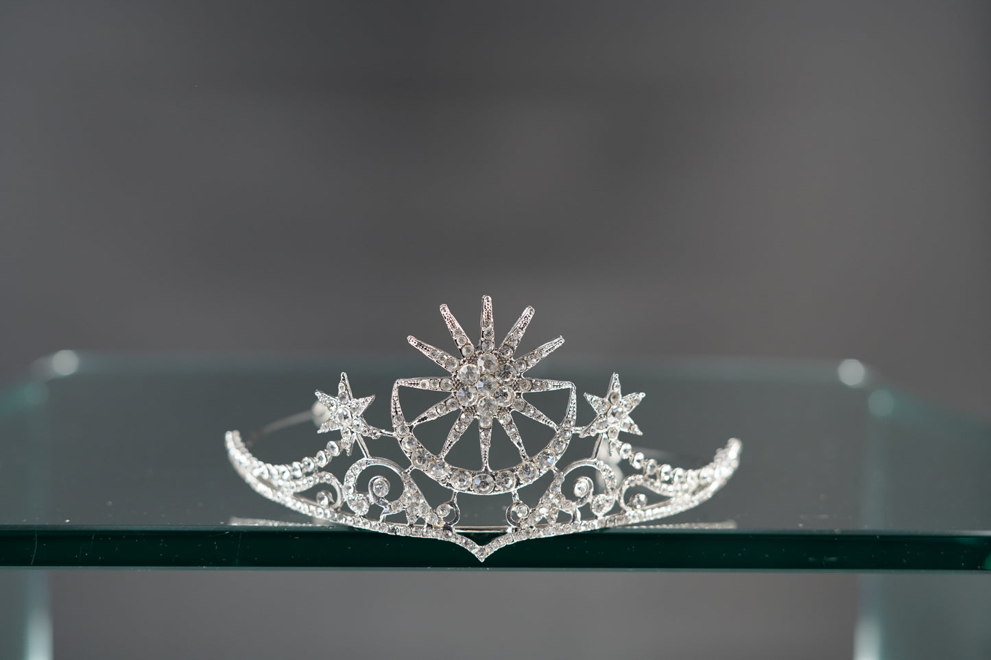 Ariana Grande as Glinda in Wicked's Tiara