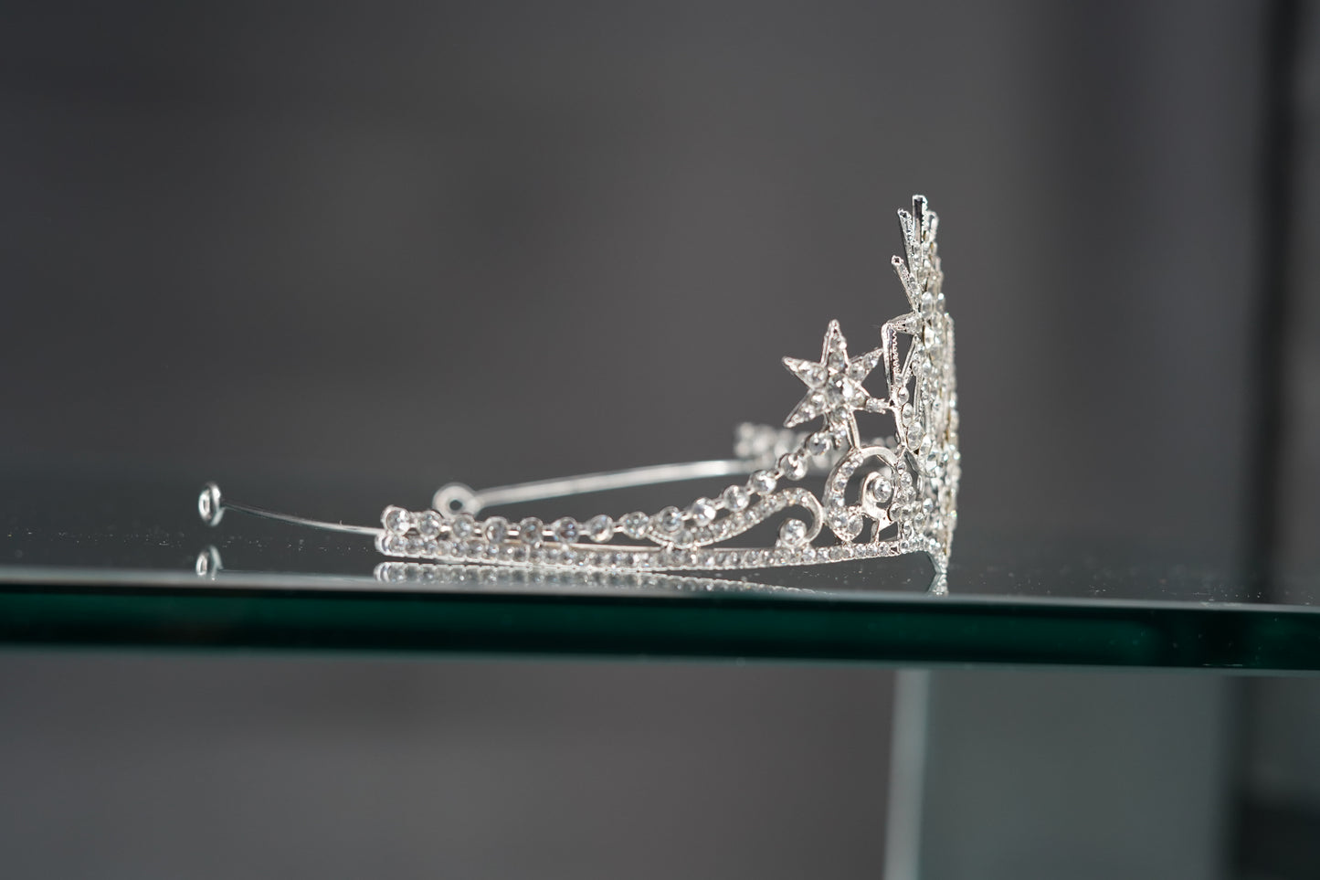 Ariana Grande as Glinda in Wicked's Tiara