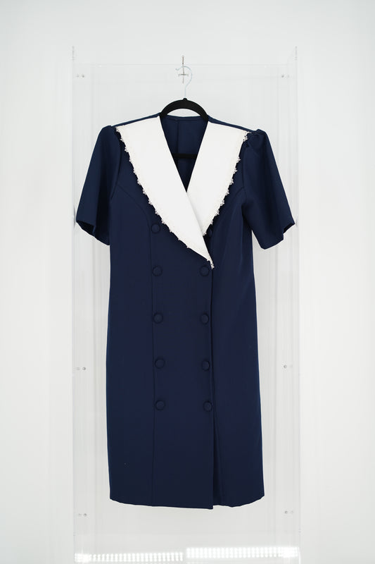 Navy Dress From Whitney Houston's Personal Closet