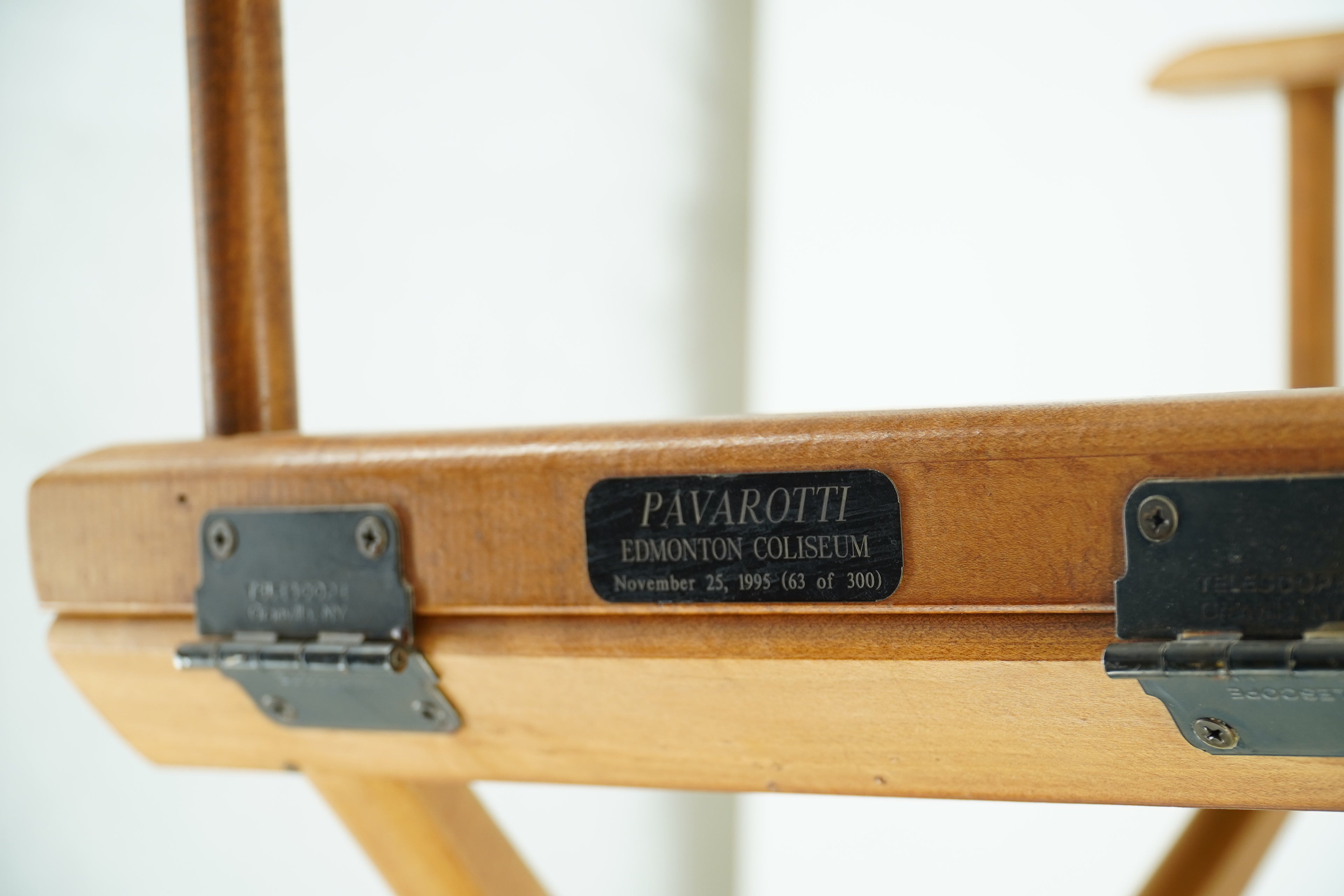 Opera Singer Luciano Pavarotti's Chair