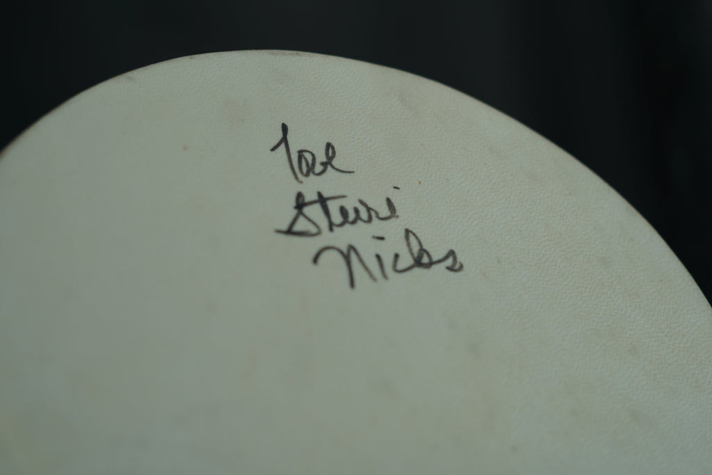 Stevie Nicks Personal Used Signed Tambourine