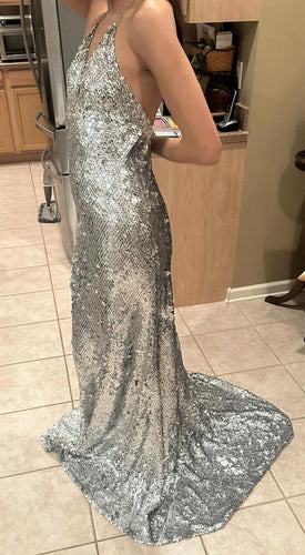 Taylor Swift Hand-Beaded Red Carpet Gown