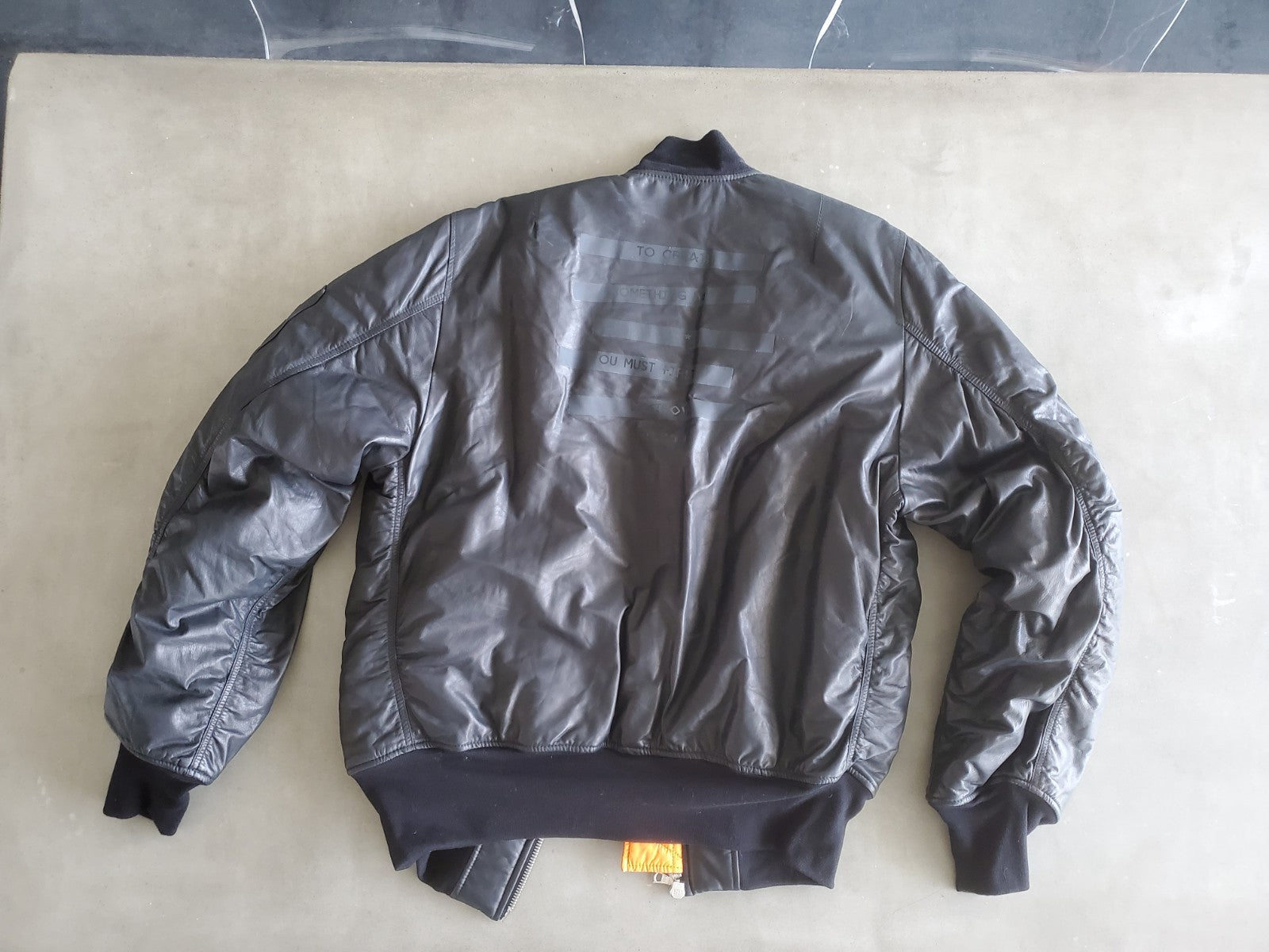 Kim Kardashian Unravel Custom designed and worn Bomber Jacket