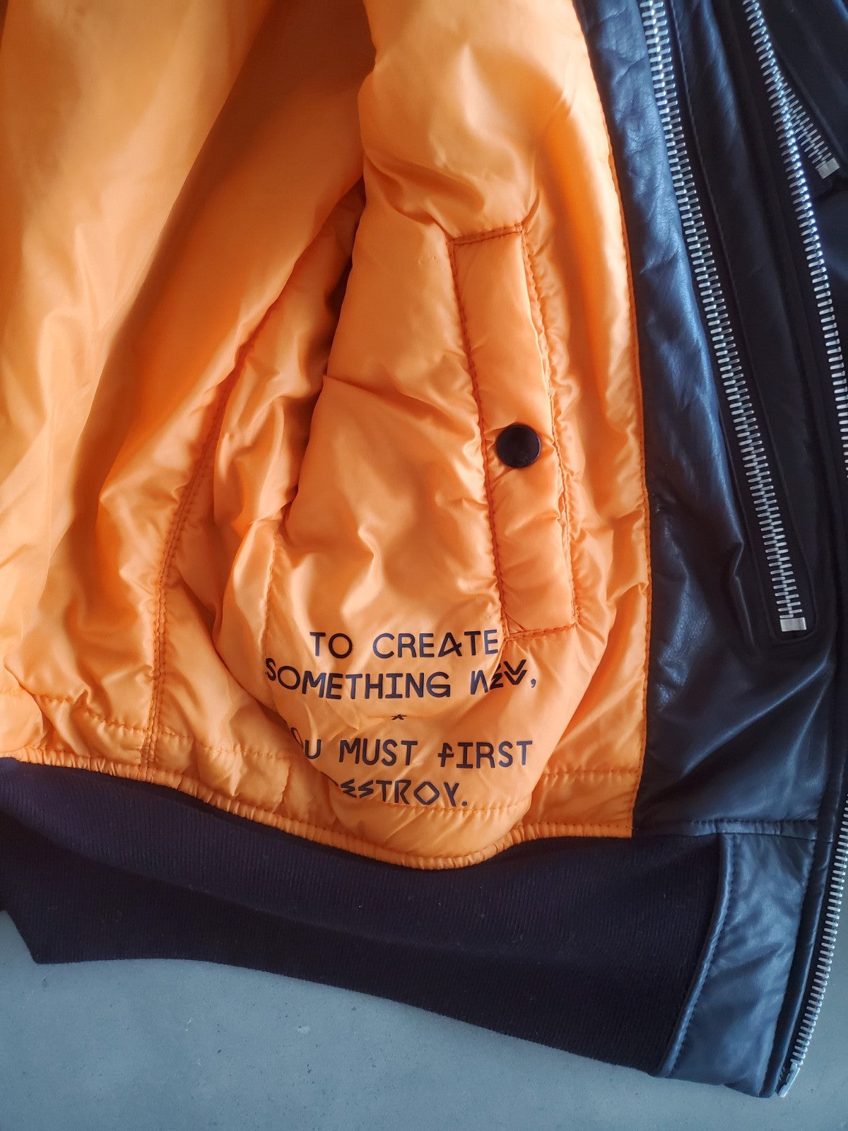 Kim Kardashian Unravel Custom designed and worn Bomber Jacket