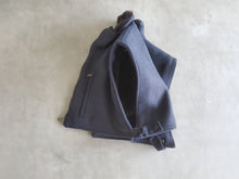 Load image into Gallery viewer, Kim Kardashian West Worn PRADA Black Virgin Wool/Weasel Fur Cropped Vest