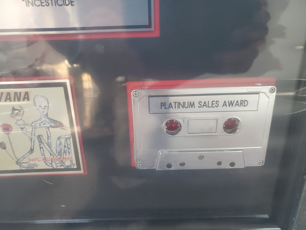 Nirvana "Platinum" Record Award