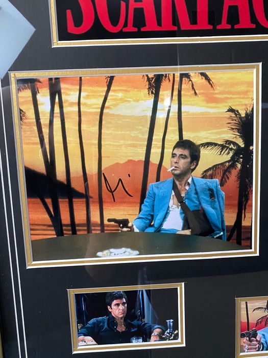 Scarface Al Pacino is Tony Montana Autographed Photo