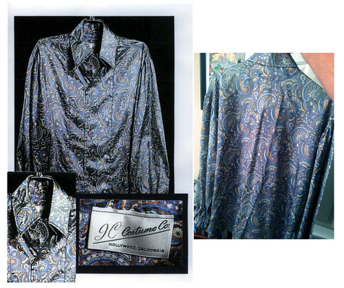 Elvis Presley Personally Owned & Worn Paisley Shirt