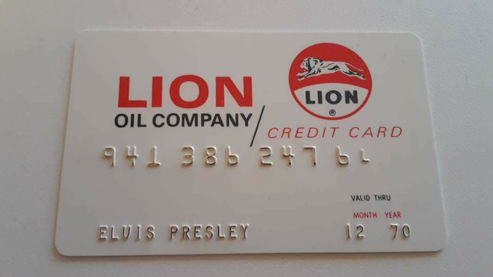 Elvis Presley Personally Owned Credit Card