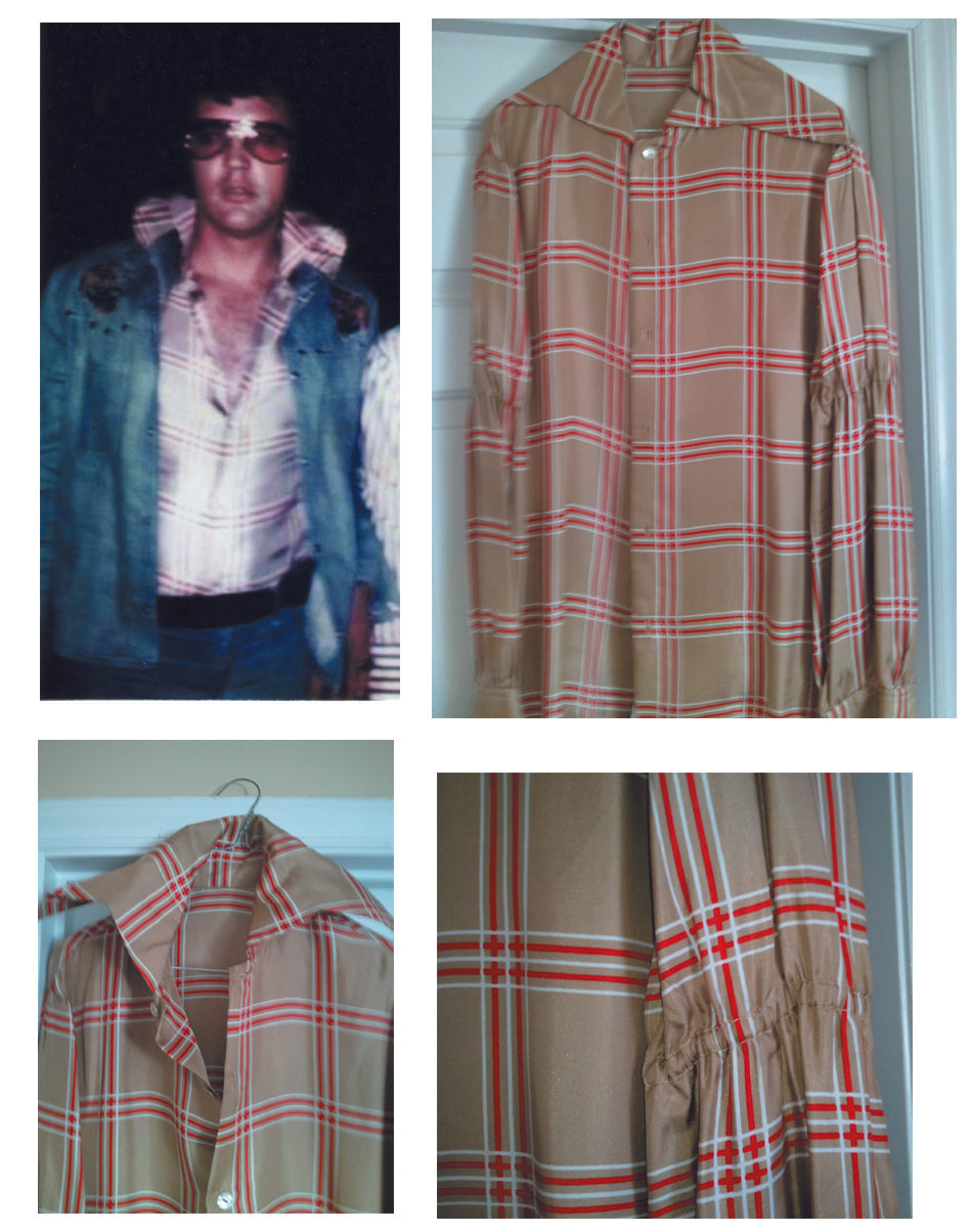 Elvis Presley Personally Owned and Worn Costume Shirt