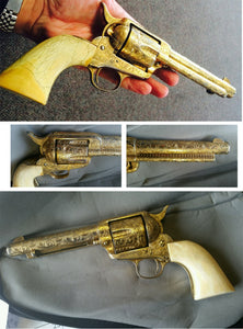 Elvis Presley Gold Plated Personally Owned Handgun