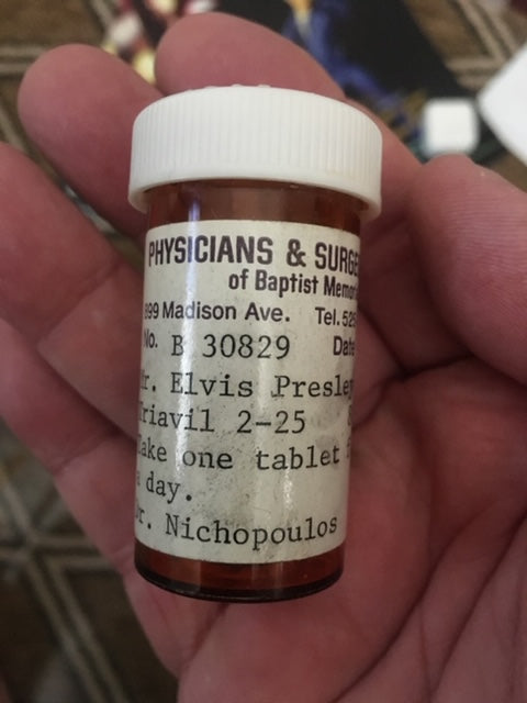 Elvis Personal Pill Bottle