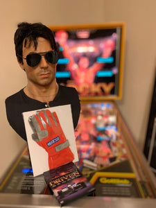 Sylvester Stallone’s racing gloves from the movie Driven.