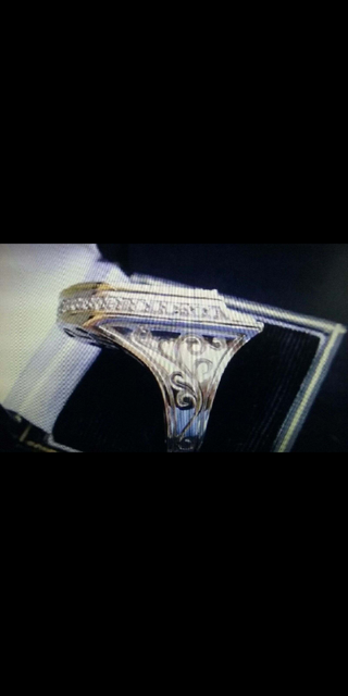 Liberace Personally Owned and Worn Grand Piano Ring