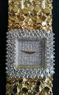 Liberace Diamond and Gold Personally Worn Watch