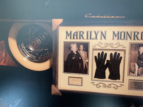 Marilyn Monroe Personally Worn Movie Premier Black Gloves
