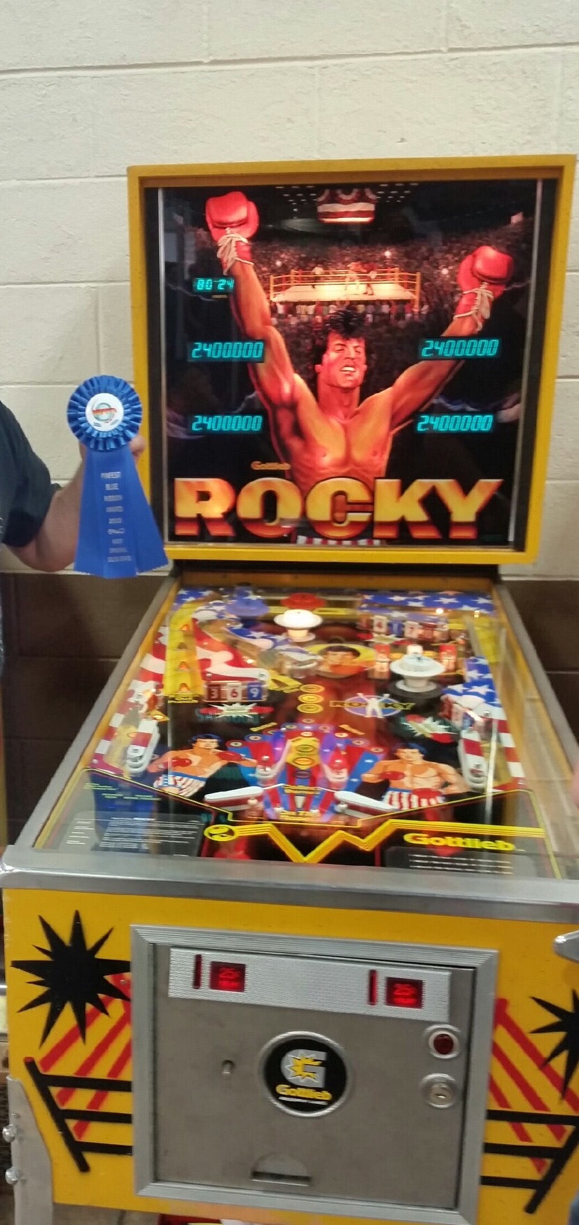 Rocky Balboa Pinball Machine