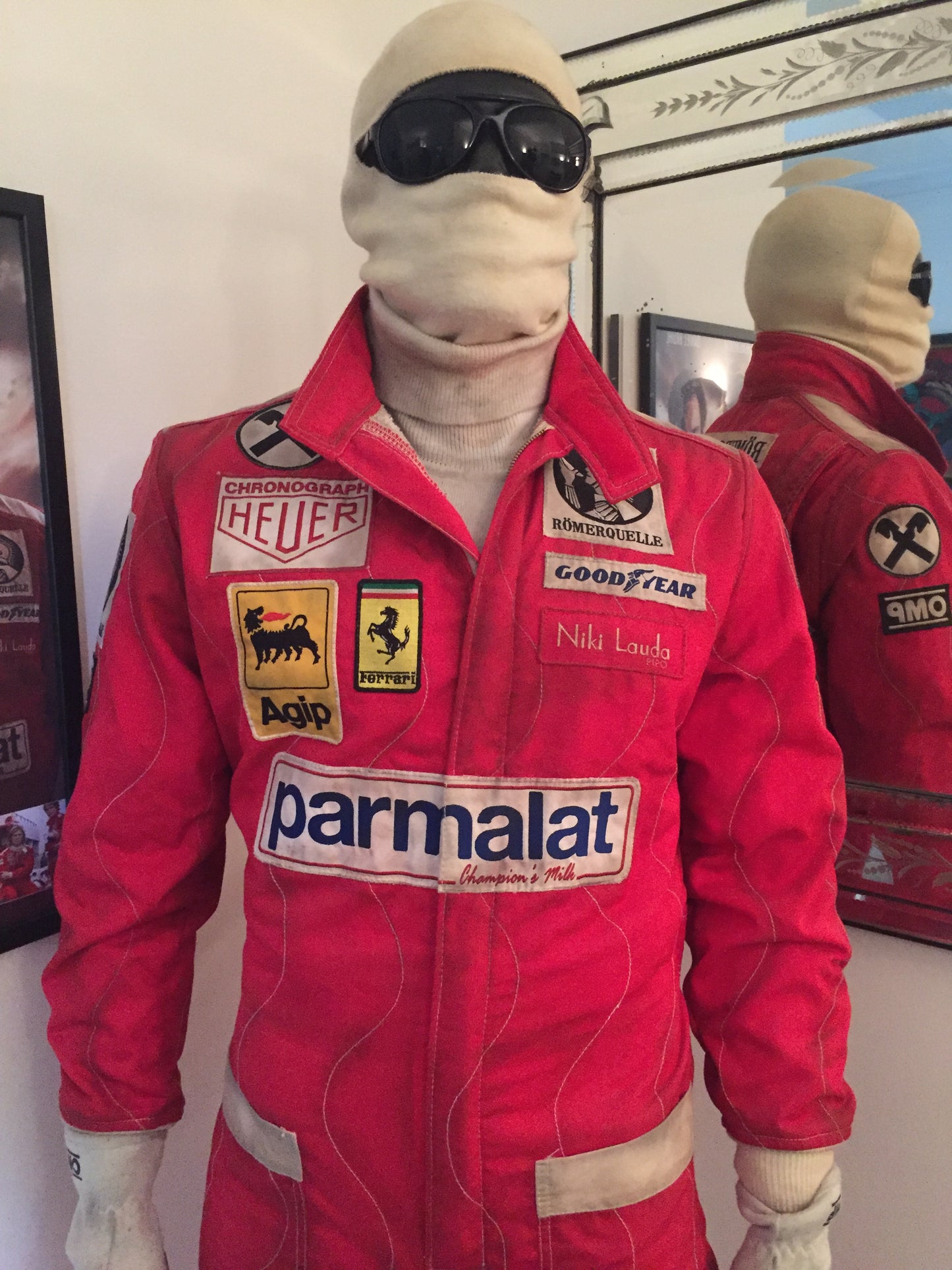 Niki Lauda Suit As Worn In Movie "RUSH" by Daniel Bruhel