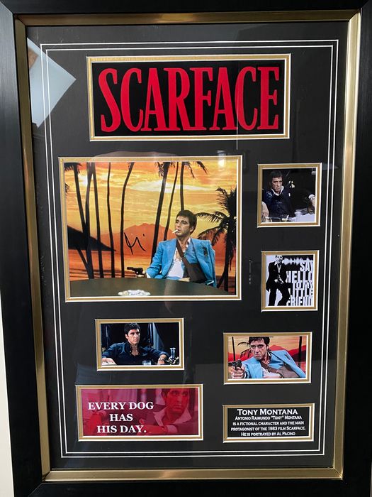 Scarface Al Pacino is Tony Montana Autographed Photo