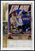 Star Wars Style D One Sheet Movie Poster 1977 Episode IV: A New Hope