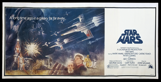 Star Wars US Billboard 24 Sheet Original Movie Poster 1977 Episode IV: A New Hope