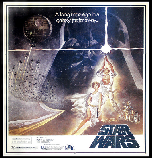 Star Wars US US Style A Seven 7 Sheet Original Movie Poster 1977 Episode IV: A New Hope