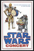 Star Wars The Concert Poster - 1978 Original Movie Poster 1977 Episode IV: A New Hope