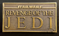 Star Wars Revenge of The Jedi, 1983 Brass paper weight