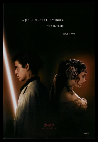 Star Wars Episode II-Attack of The Clones, 2002 US One Sheet Original Movie Poster