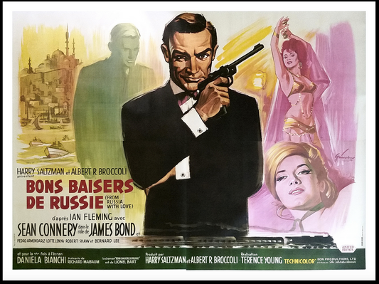 FROM RUSSIA WITH LOVE 1963 JAMES BOND Original Movie Poster