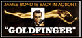 Goldfinger 1964 James Bond US 24 Sheet Huge Billboard