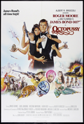 Octopussy 1983 James Bond UK British Original Movie Poster