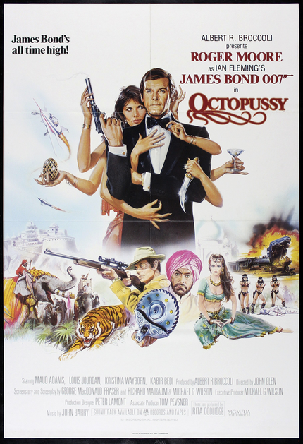 Octopussy 1983 James Bond UK British Original Movie Poster