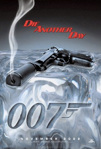 Die Another Day 2002 James Bond US 1 One Sheet Original Movie Poster