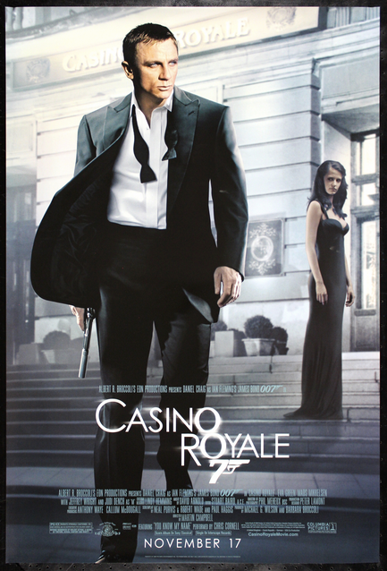 Casino Royal 2006 James Bond US 1 One Sheet Original Movie Poster