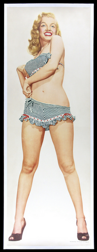 MARILYN MONROE ORIGINAL PIN UP 1953
