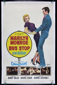MARILYN MONROE 1956 BUS STOP US One Sheet Original Movie Poster