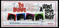 THE BEATLES 1964 A HARD DAY'S NIGHT US 24 Sheet Billboard Original Movie Poster