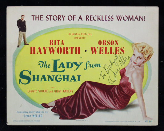 The Lady From Shanghai
